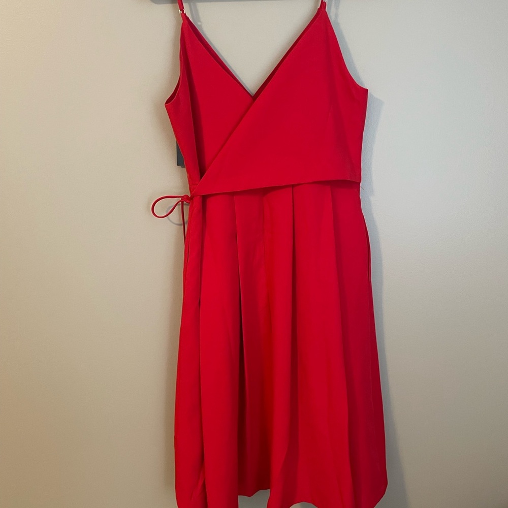 Lulu's Red Spaghetti Strap Mini Sundress